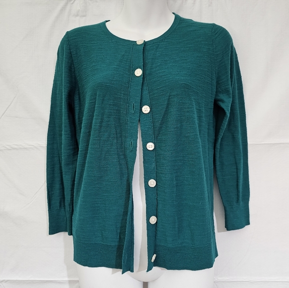 Teal Cardigan SP LOFT - Picture 8 of 8